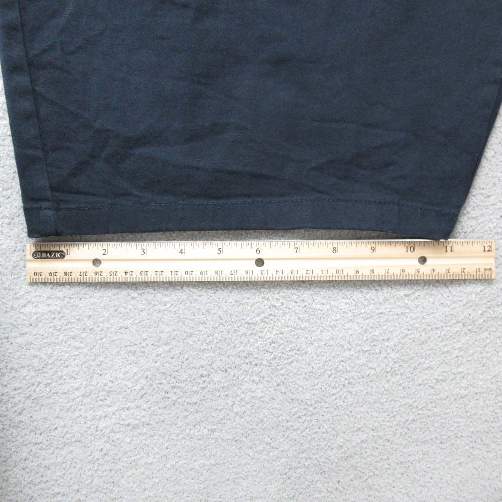 HAWKS BAY Mens Chino Shorts Size 40 Dark Blue Flex Cotton Stretch Casual - Picture 6 of 13
